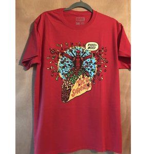 Marvel Loot Crate Dead Pool Pico - Boo! Brand New Taco Supreme Tuesday Shirt L